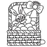 Download Easter Basket template